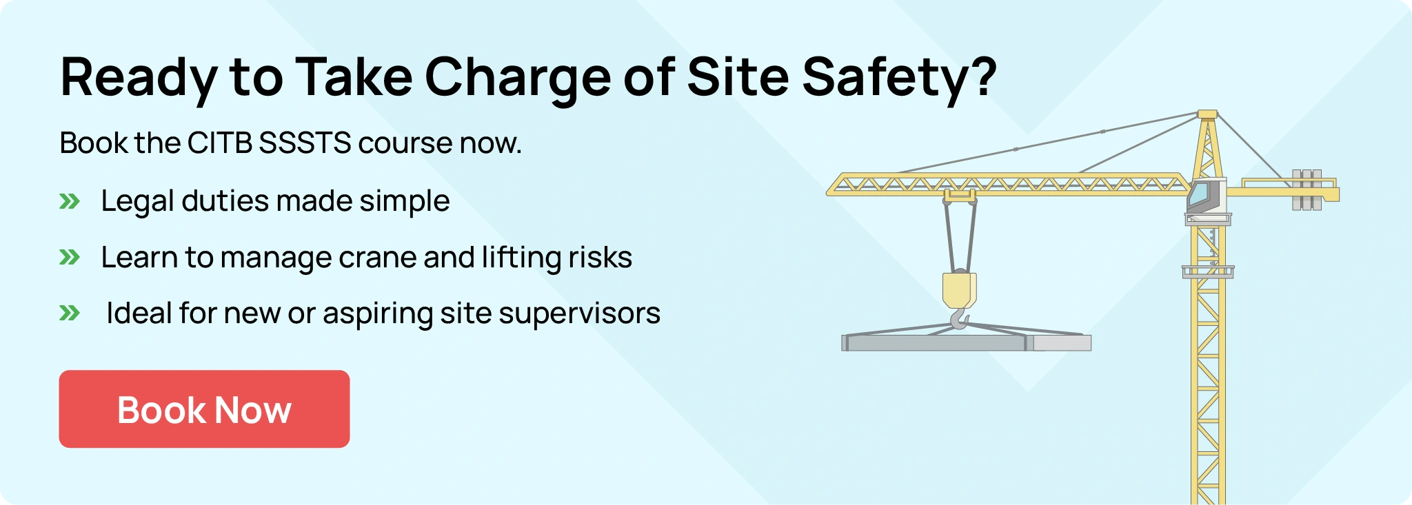 Hurak banner promoting the CITB SSSTS course with Hurak