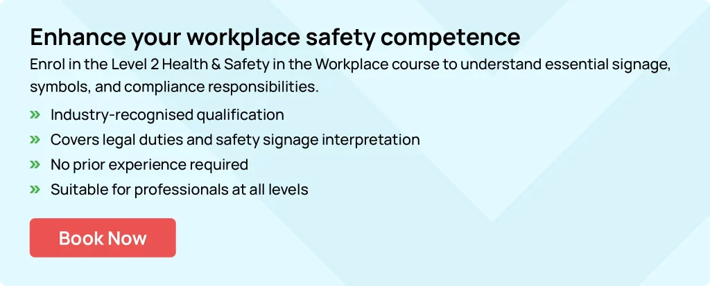 Hurak banner promoting the Level 2 Health and Safety course with Hurak
