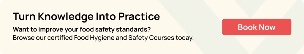 Hurak CTA banner promoting certified Food Hygiene and Safety courses to support healthy eating practices