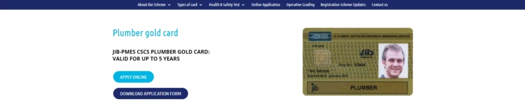 plumber gold card