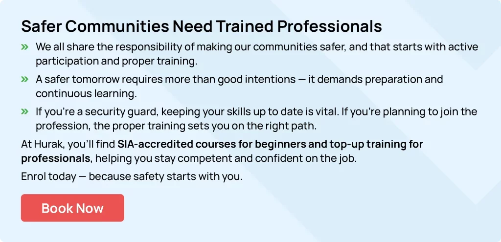 Hurak security training courses to prepare guards and individuals to handle risks in the most dangerous places in Scotland