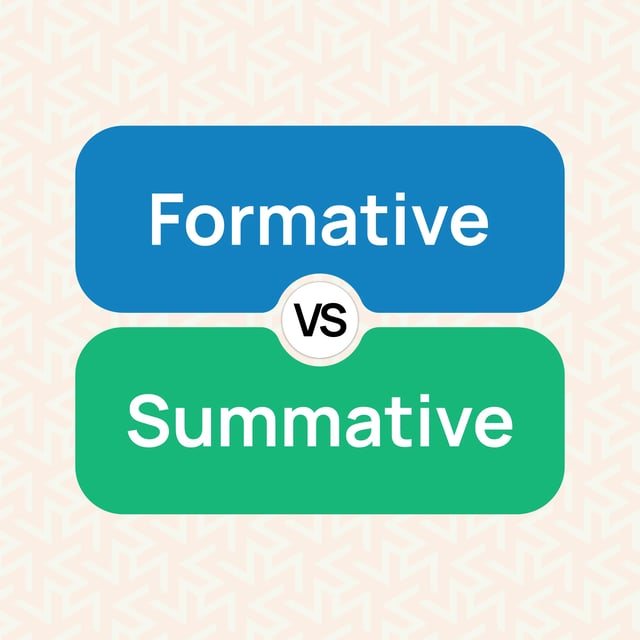 Formative vs Summative Assessment