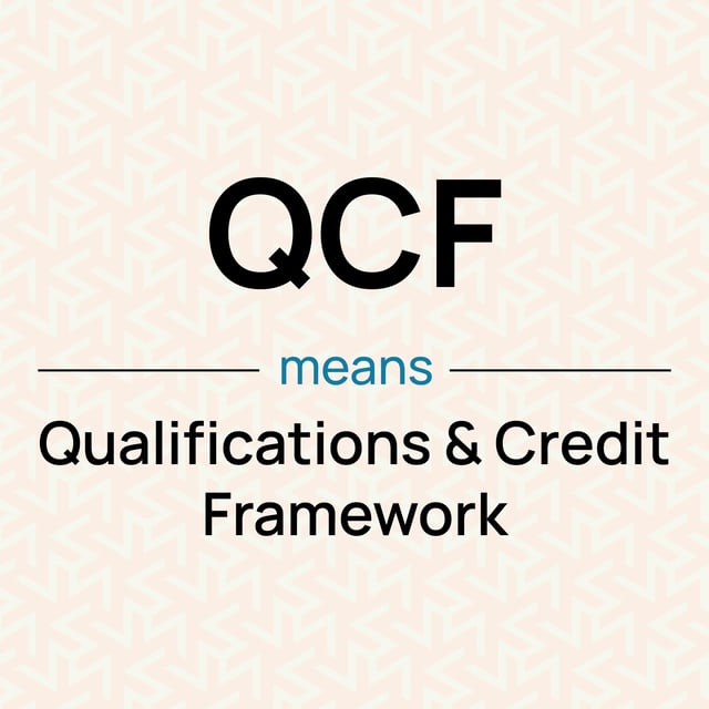 QCF Qualification