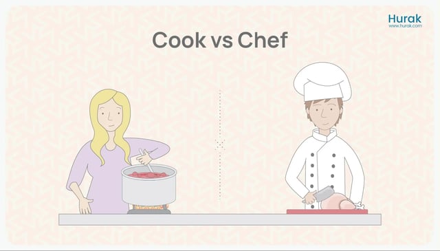 chef vs cook
