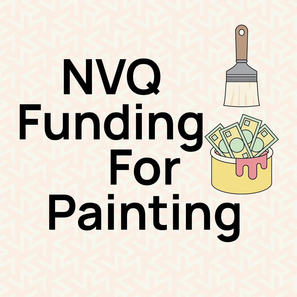 NVQ Funding for Painting Infographics