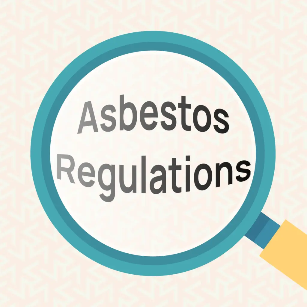 control of asbestos regulations infographics