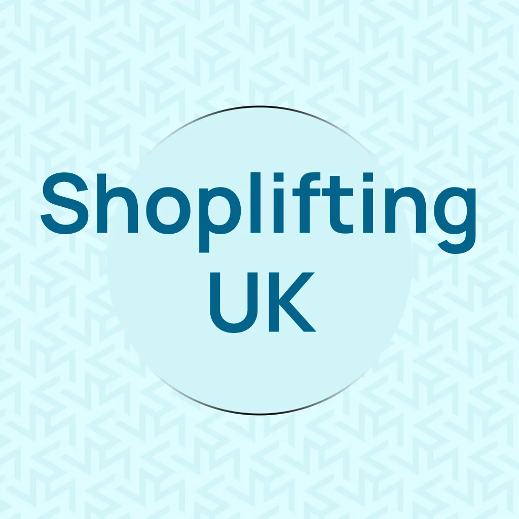 Shoplifting in the UK infographics