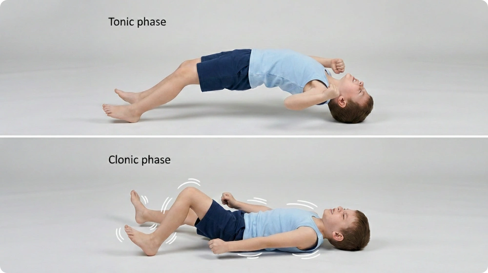 Febrile seizure in children: causes, symptoms and treatment.