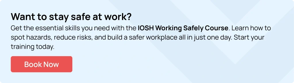 hurak banner promoting the IOSH Working Safely course 