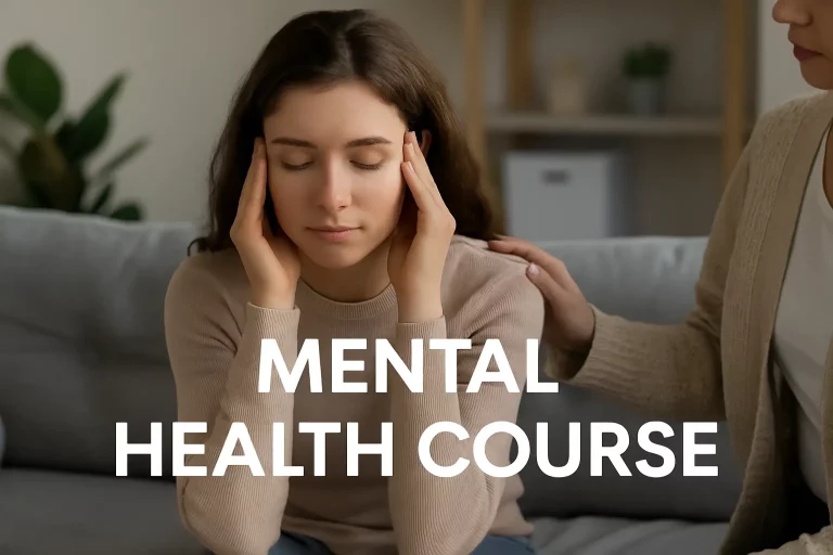 Mental health course banner