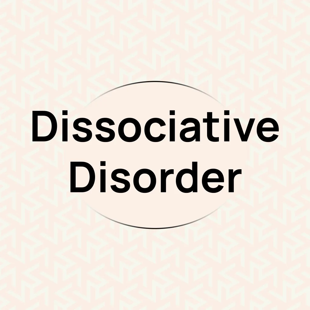 Dissociative disorder Infographics