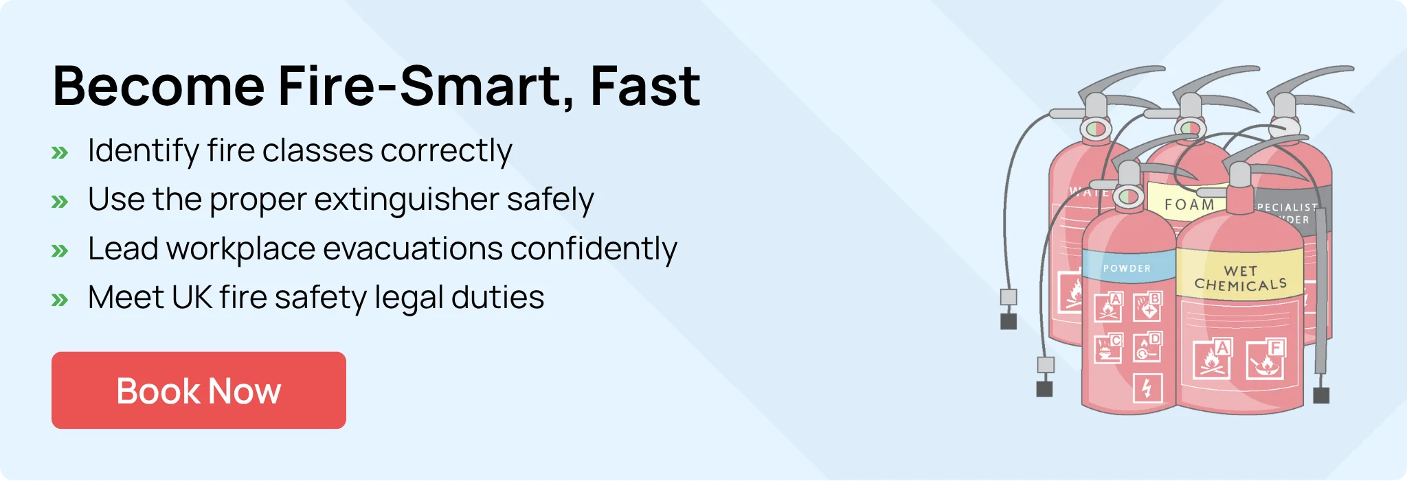 Hurak banner promoting the Fire Marshal course with Hurak