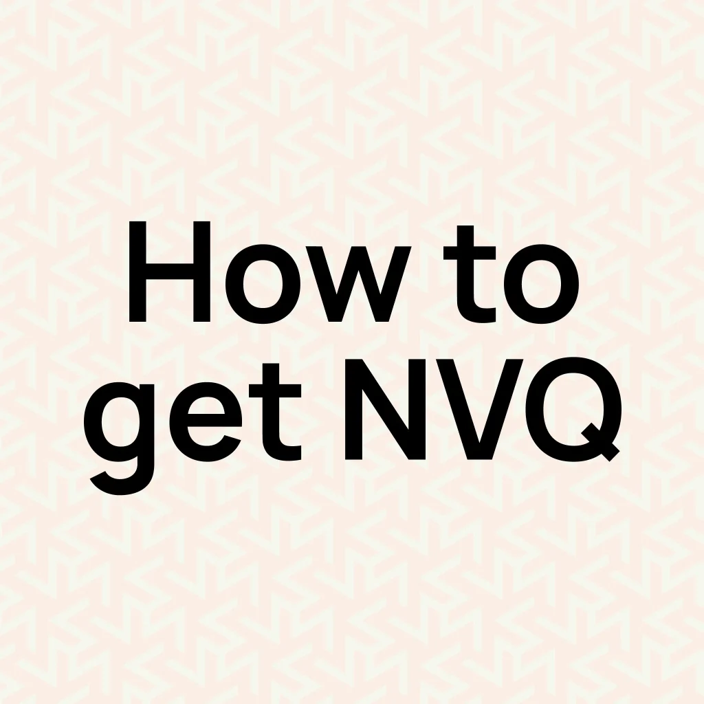 How to Get an NVQ Infographics