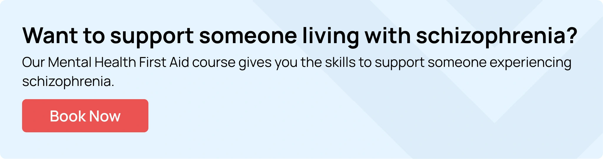 Schizophrenia support training banner Hurak