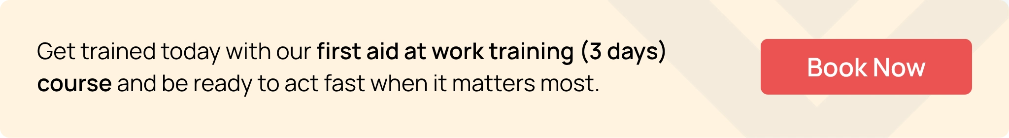  Hurak banner promoting the Level 3 Paediatric First Aid course to learn about mumps awareness and care