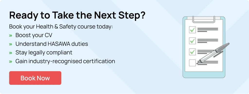 Hurak banner promoting the level 2 health and safety course with Hurak